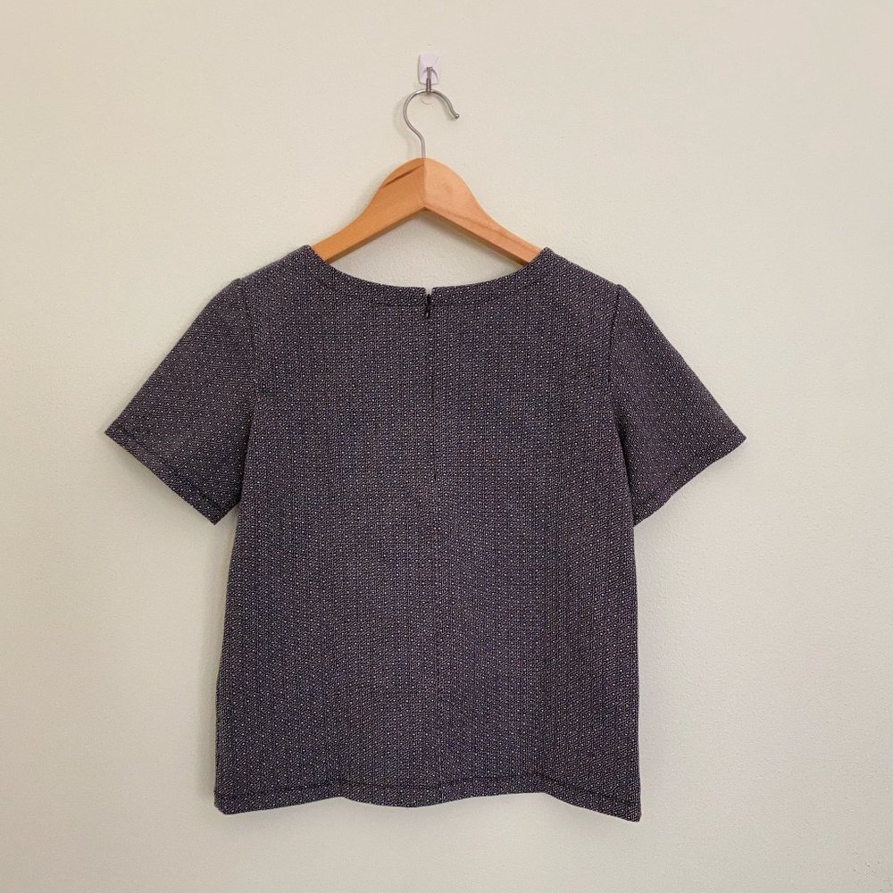 Theory Patterned Top - Picture 3 of 4